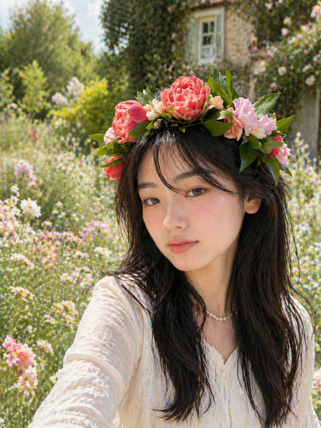 Crown floral design
