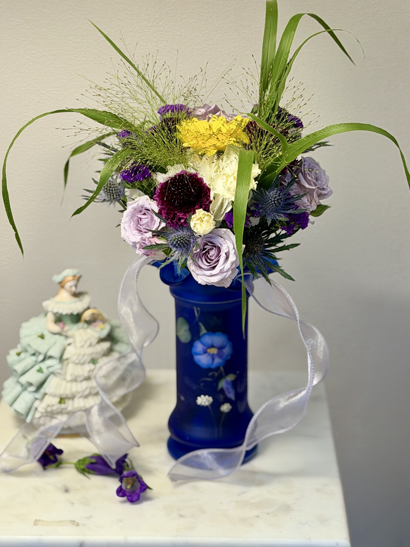 Vase floral design