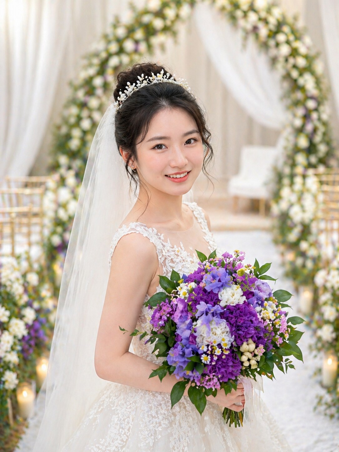 Bridal floral design
