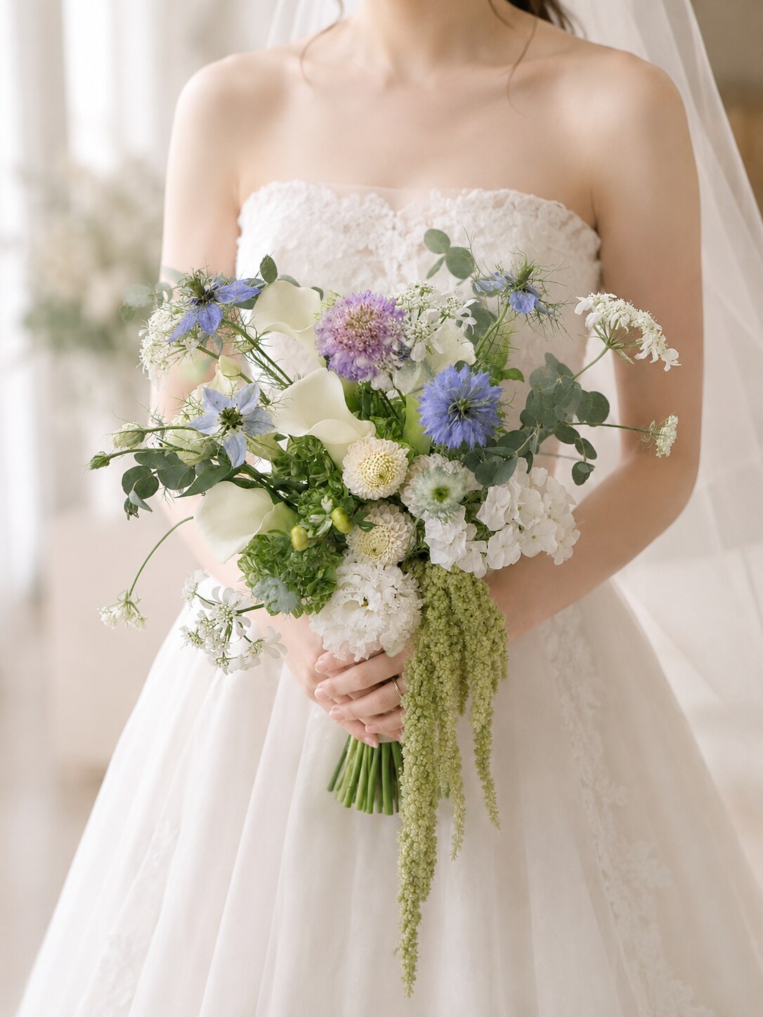 Bouquet floral detail