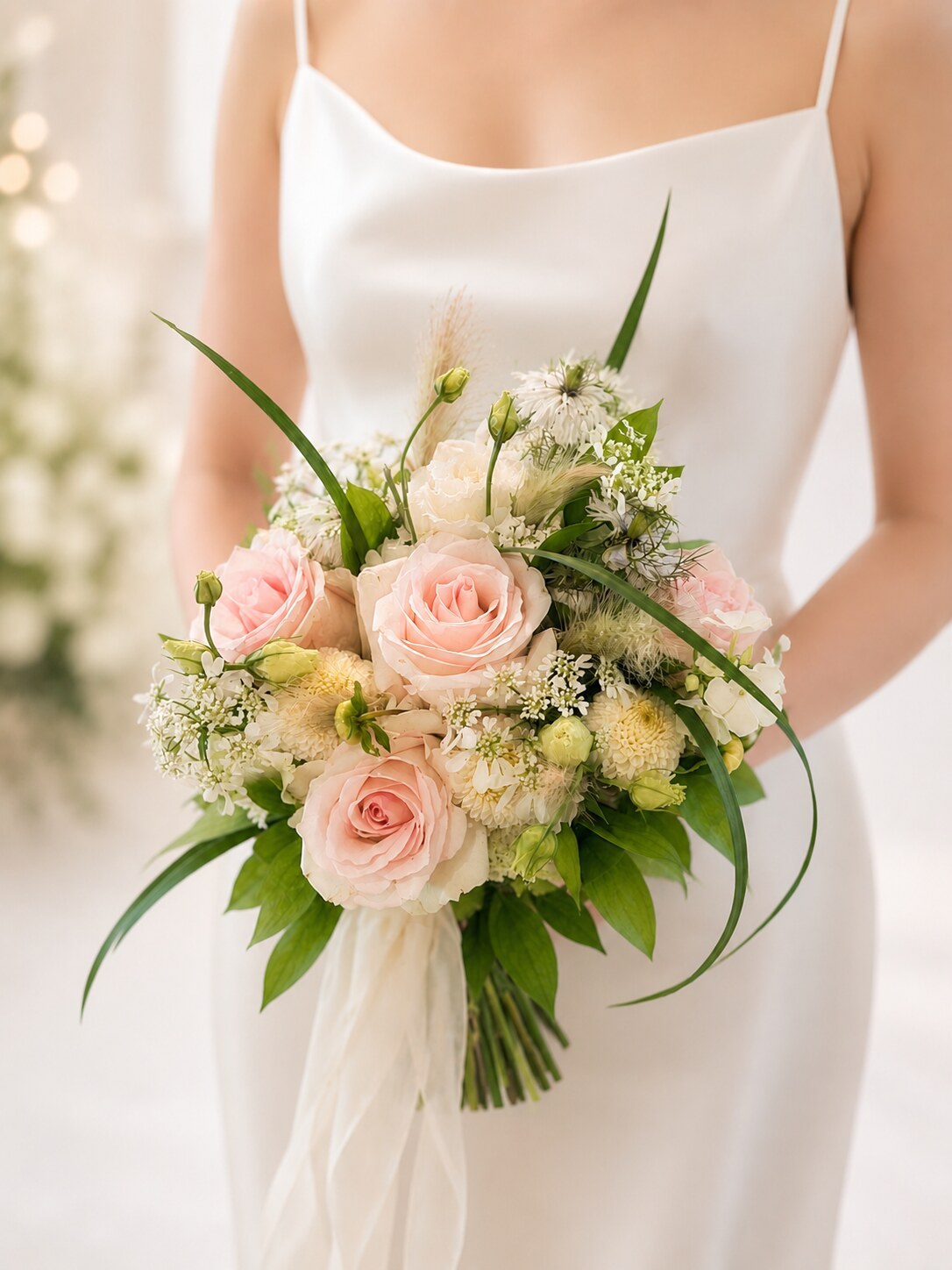 Bouquet floral detail