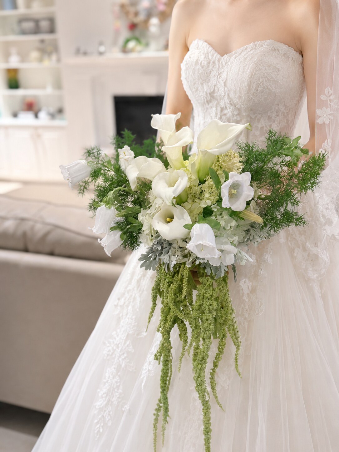 Bouquet floral detail