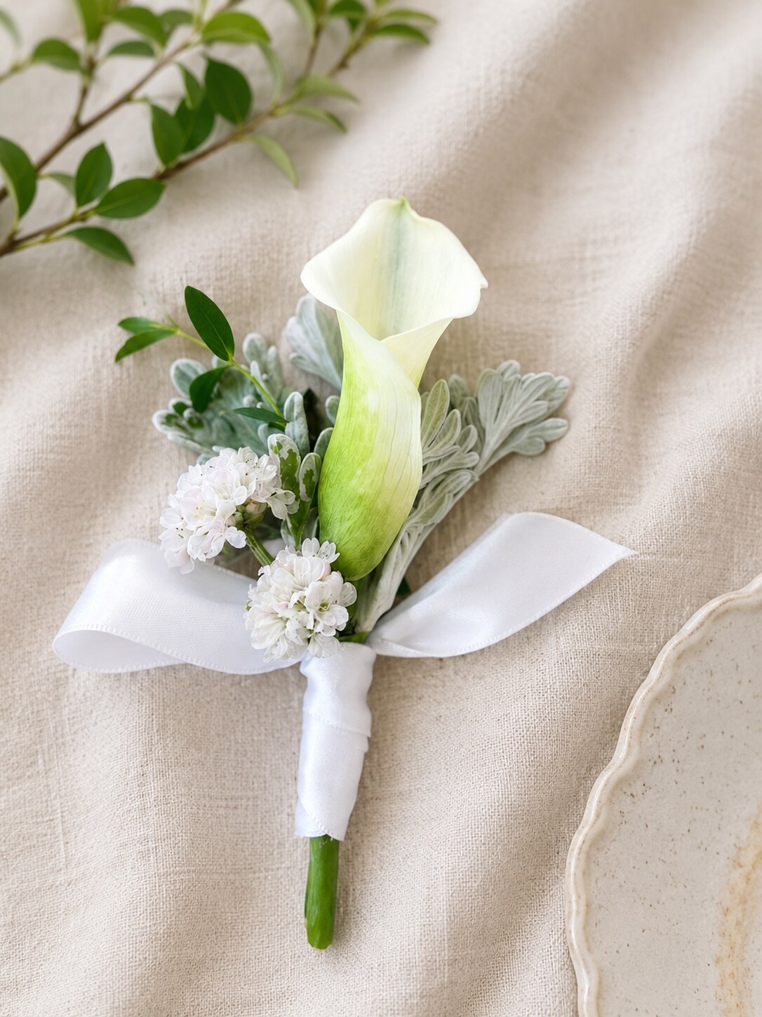 Boutonniere wedding flowers