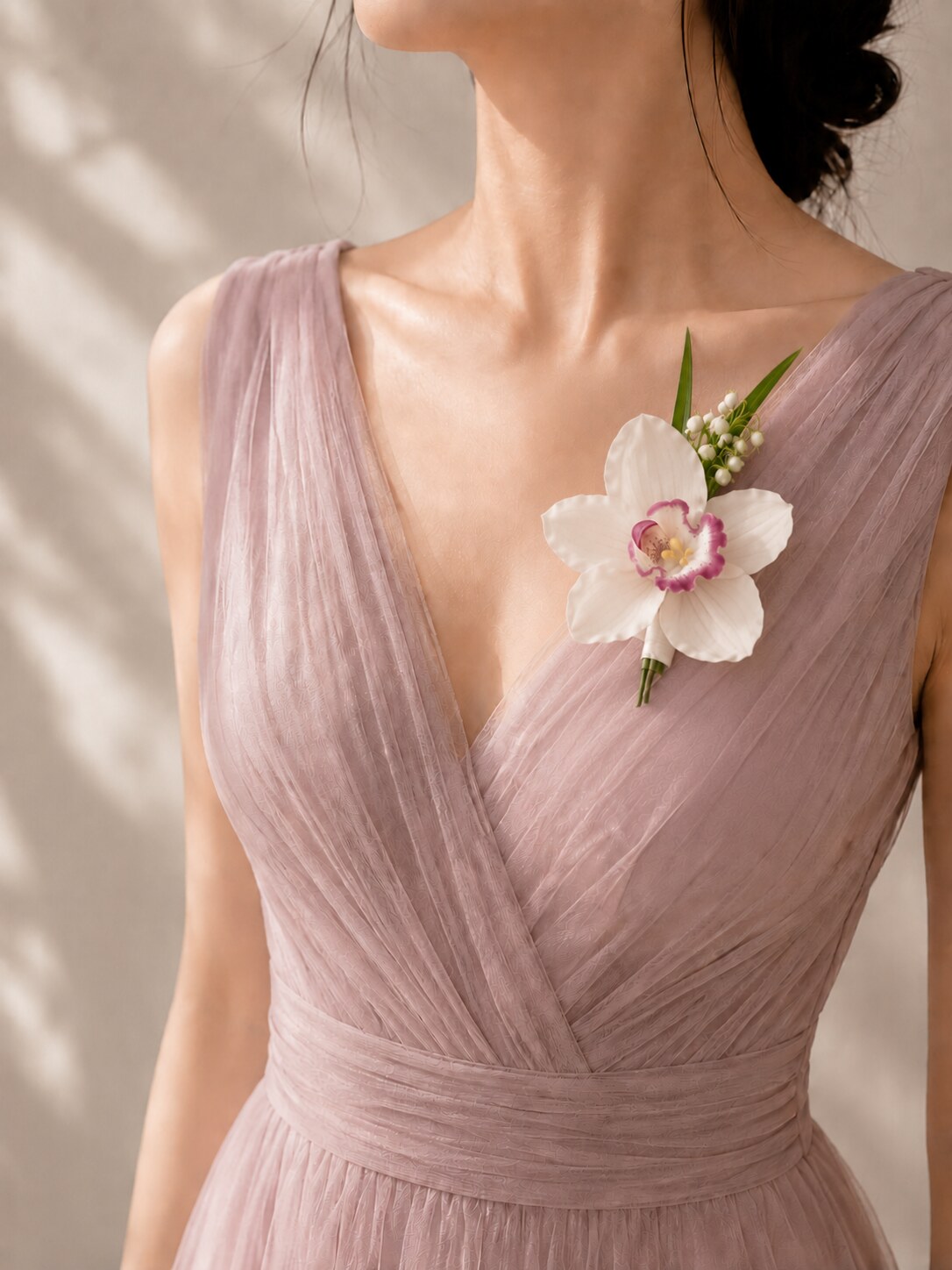 Corsage wedding flowers